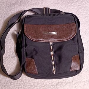 Stylish Black‎ and Brown Men's Bag